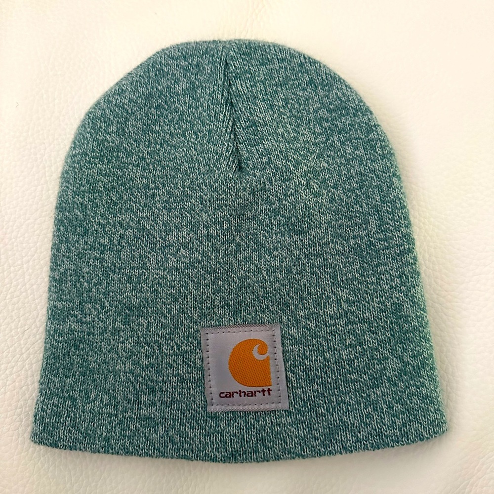 Carhatt teal beanie